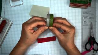 Stampin' Up! Holiday Series 2013 #1: Quick Christmas Tags From Your Scraps!