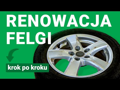 Jak samodzielnie naprawić felgę? Renowacja krok po kroku