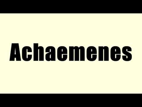 Achaemenes