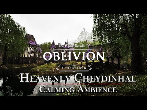 Oblivion Remastered | Heavenly Cheydinhal | Relaxing Music & Ambience