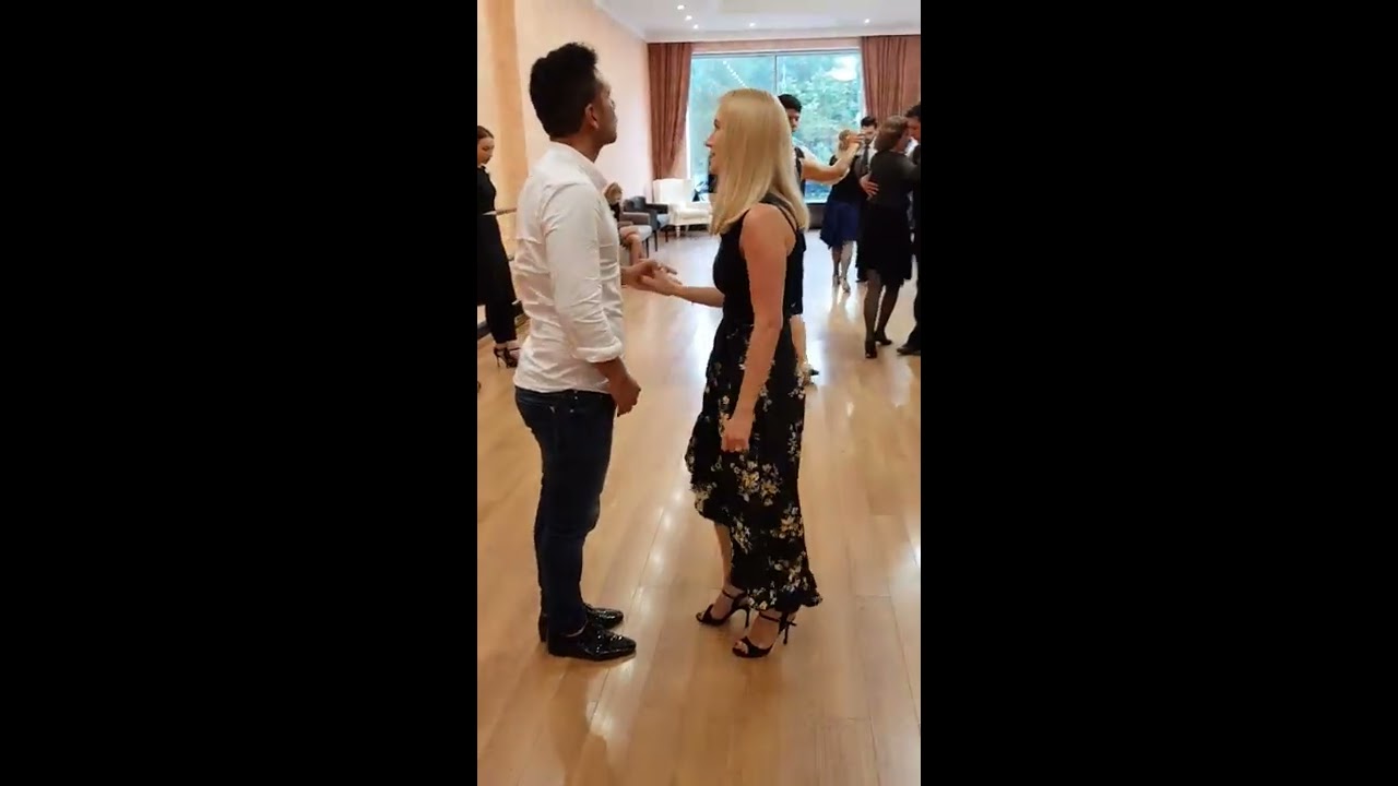 Sebastian Arce, seminar "Argentine Waltz", school of R.Kovgan, 2018