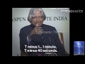 Dr A P J Abdul Kalam Speaking About Satish Dhawan