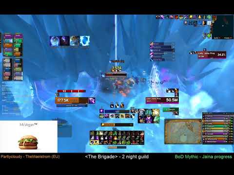 The Brigade vs Mythic Jaina World 52 (Boomkin POV)