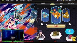 Chill stream sorting some cards