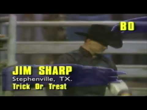 Trick Or Treat bucks Jim Sharp - 95 Edmonton Bullbustin