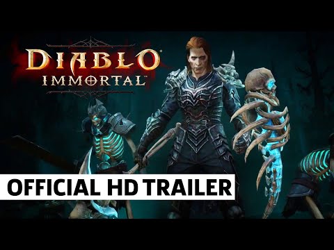 Diablo Immortal Necromancer Closed Beta Trailer