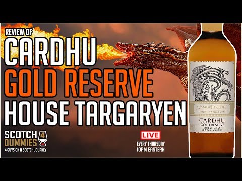 Game Of Thrones Cardhu Gold Reserve  -  Speyside Single Malt Scotch Whisky Review #181