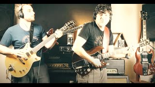 Video thumbnail for Gretsch G6131-MY Malcolm Young Signature Jet and SoloDallas SOLO-X: Live Wire by SoloDallas