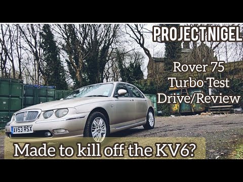 Rover 75 Turbo Test Drive/Review