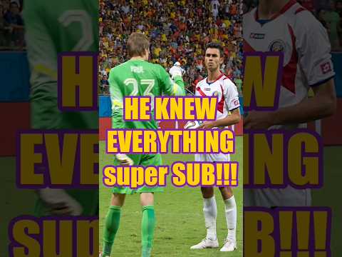 The Goalkeeper Sub That Won the World Cup Quarterfinal 🤯 #shorts #football