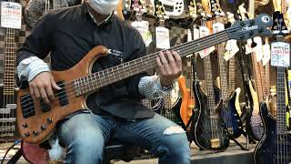 Video thumbnail for FREEDOM CUSTOM GUITAR RESEARCH Dulake Flat-5st Red Wood Top by Ochanomizu Kurosawagakki