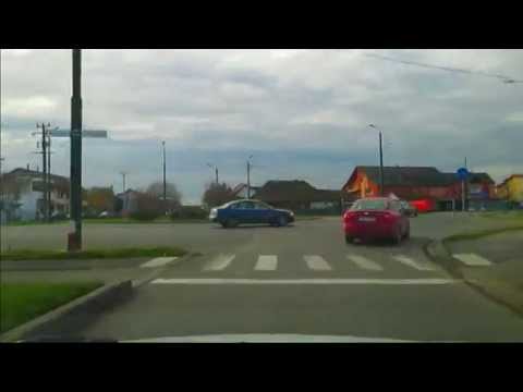 Driving in Timişoara (str. Gr. Alexandrescu-Inel IV-Calea Bogdăneştilor-str. Dunării)