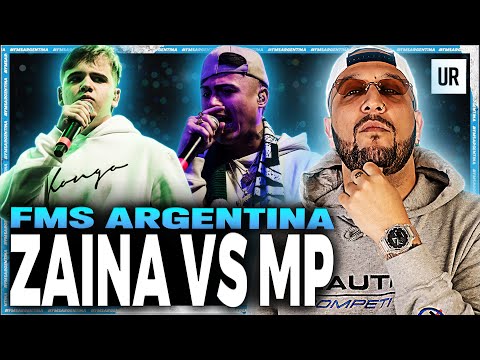 🧠 ZAINA FOCUS 100% 🧠 PIEZAS REACCIONA A ZAINA VS MP | FMS ARGENTINA J4 T4