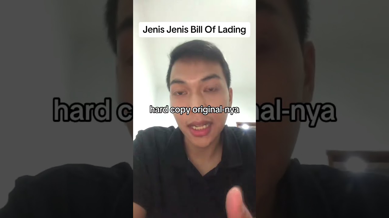 Perbedaan Jenis Jenis Bill of Lading #ekspor #belajarekspor