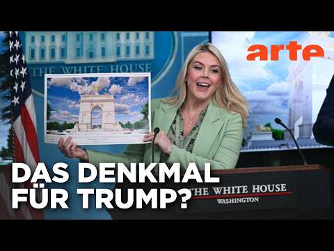 Video Thumbnail: Trump will seinen Triumphbogen | Mit offenen Augen | ARTE