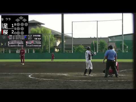 経済学科 桜美林大学vs足利大学【首都大学野球2部】第2週2025年9月14日　第2試合