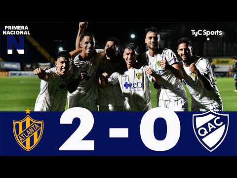Atlanta 2-0 Quilmes | Primera Nacional | Fecha 8 (Zona A)