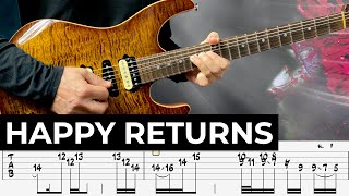 Happy Returns | Steven Wilson - Guthrie Govan | Guitar Tutorial | TAB