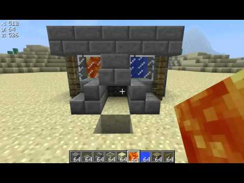 Minecraft   Generatore Automatico Cobblestone ( Pietra Grezza ) (video di ottoDVD2)