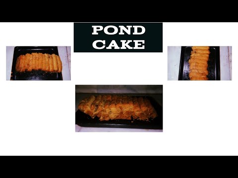 Pound Cake by Warisha & Aliya | Pound cake in oven | Homemade pound cake