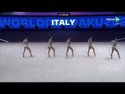 Italy (ITA) 5 Hoops AA– World Cup Baku 2022