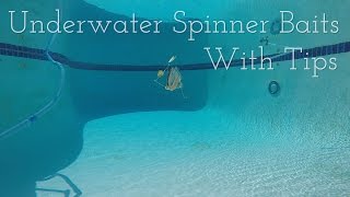 Underwater Spinner Bait with Tips - Bass Fishing Tips and Techniques