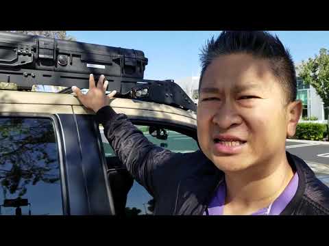 How to DIY Case (Pelican) on a Prinsu roof rack - On The Cheap!