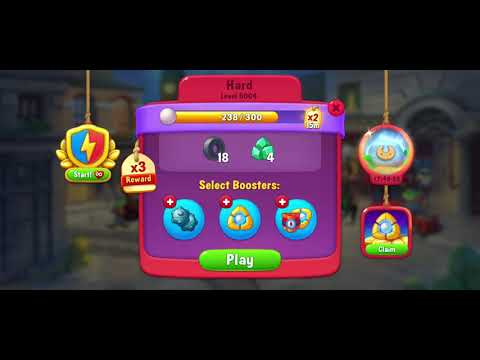 Fishdom Solitaire Gameplay - HARD LEVEL 6004 - Save The Fish #fishdom #fishdomgame