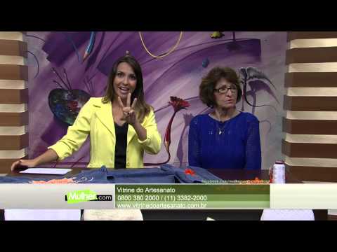 Mulher.com 05/02/2015 - Bordado flores por Zilda Mateus Parte 2