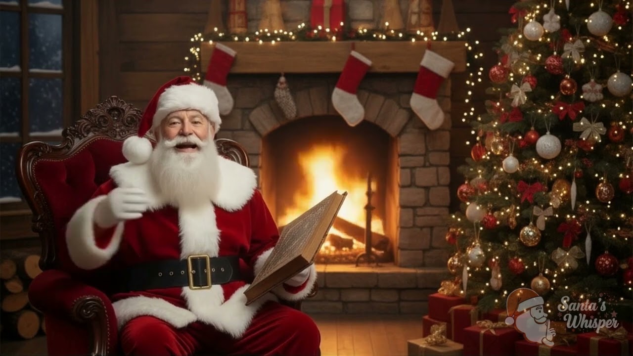 Example Personalised Santa Video Message - See what your child will receive