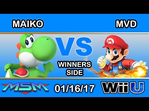 MSM 81 - PG | MVG (Mario) Vs. DYS | Maiko (Yoshi) Winners Side - Smash Wii U