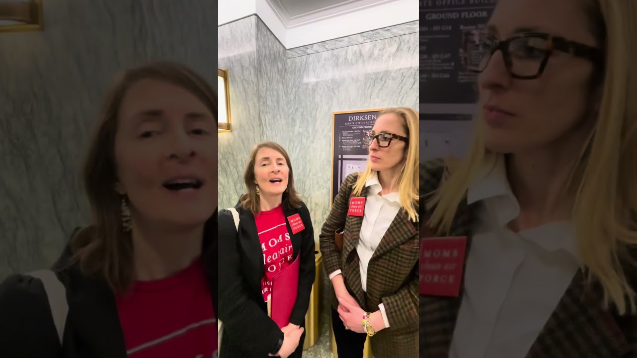 Moms Meet with Bernie Sanders about Petrochemical Pollution