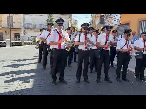 Banda di Bracigliano - Marcia Dolce impeto - Madonna del Carmine Valsinni- 21/07/2025
