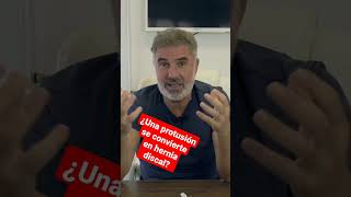 Las protusiones se convierten en hernias discales