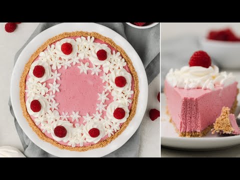 No Bake Raspberry Pie
