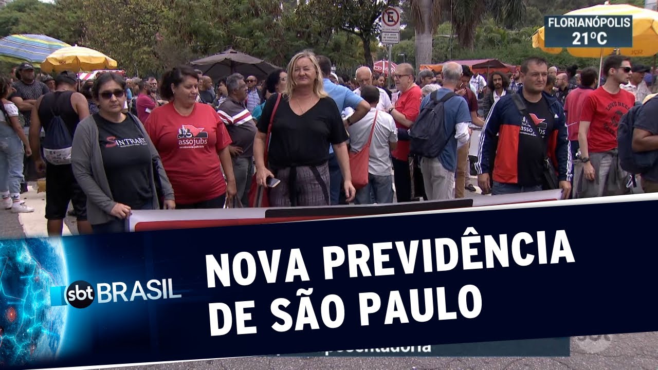 SP: Pedidos de aposentadoria disparam após proposta de nova previdência | SBT Brasil (03/12/19)