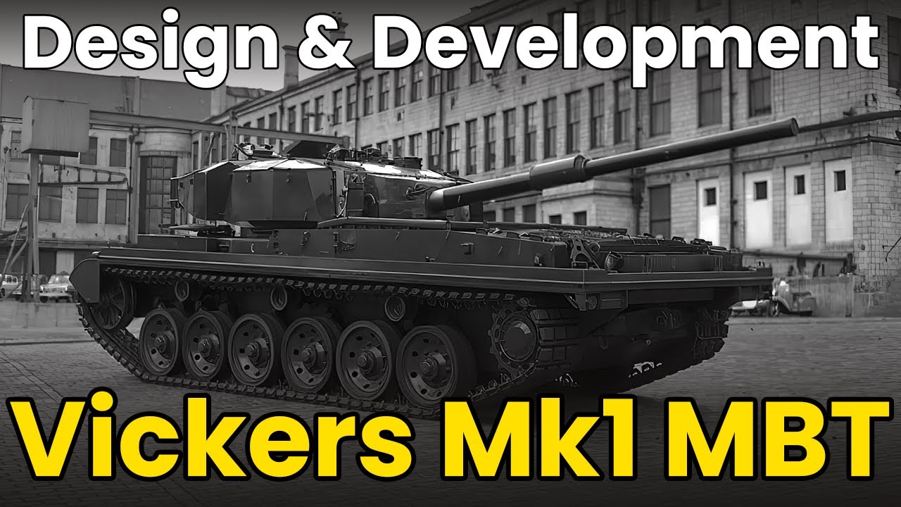 Vickers Mk1 MBT - Main Battle Tank - Tank Design & Development - Part 1