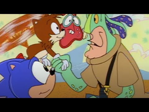 The Adventures of Sonic The Hedgehog "Subterranean Sonic" | Classic Cartoons For Kids