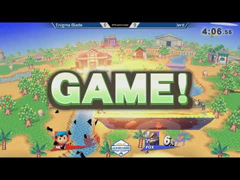 Enigma Blade vs Jerd - Smash4 @ MTA eUnlimited 2018