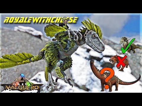 Every Creature The Deinonychus Can Latch Onto! Can It Latch A Titan? Ark: Valguero [DLC Gameplay]