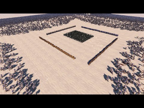 GOLDEN KNIGHTS & MODERN SOLDIERS DEFENDING 75,000 ORCS ULTIMATE EPIC BATTLE SIMULATOR UEBS