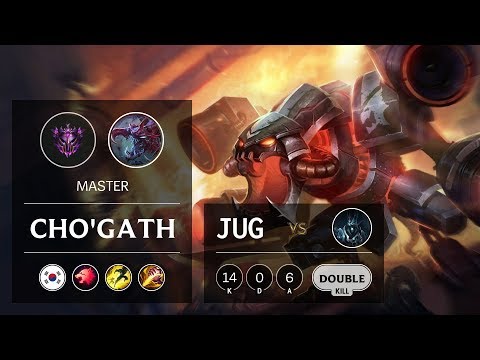Cho'Gath Jungle vs Karthus - KR Master Patch 9.23