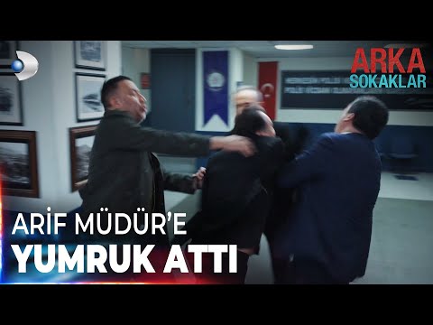 Hüsnü, Arif Müdür'e yumruk attı | Arka Sokaklar 679. Bölüm