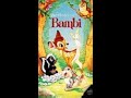 Opening To Bambi 1989 Bootleg VHS