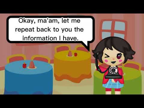 Table Reservation Animation