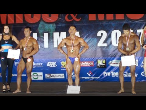 FISICO CULTURISMO SENIOR 65 k. - MISS Y MISTER LIMA 2017