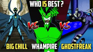 Ghostfreak VS Whampire VS Big Chill  Who Will Win 