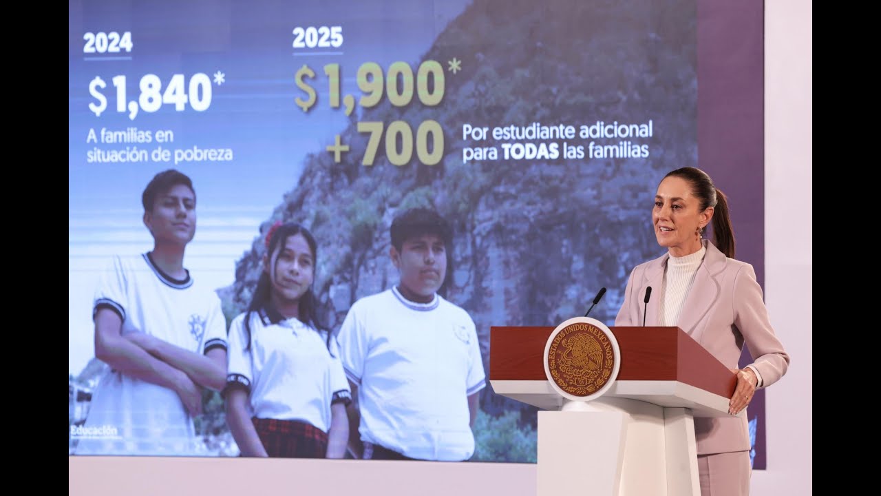 Mañanera de Claudia Sheinbaum del 4 de octubre de 2024