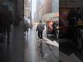Rainy Day Ride Through New York City Pedicab Taxi Adventure