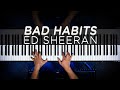 Ed Sheeran - Bad Habits (Piano Cover)